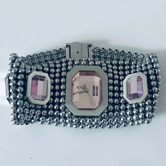 Moschino Cuff Bracelet/Watch🔥 - Picture 9 of 16